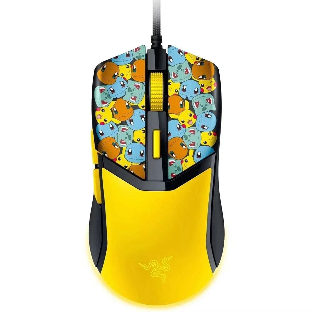 New! Razer Cobra Gaming Mouse Pokemon Kanto Starters Edition Customizable Gen-3
